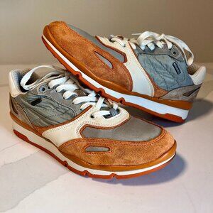 Geox Respira Sandro ABX Sneakers Orange Amphibiox Size 7
